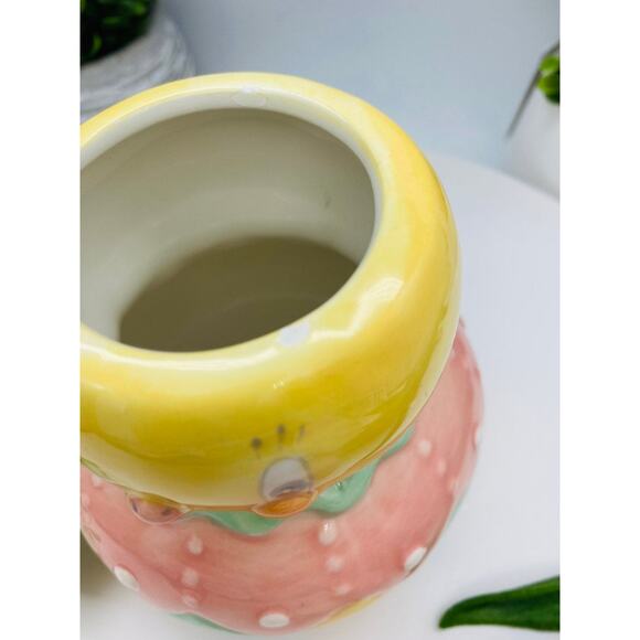 Johanna Parker Transpac Easter Dottie Chick Mug Collectible Seasonal Decor New - Picture 3 of 3